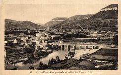 CPA Millau View and valley of the Tarn