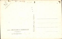 CPSM Beaulieu on the Dordogne the famous gate