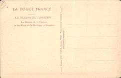 CPA Area of the Limousin the house of Clarisse and the banks of the Dordogne has Beaulieu