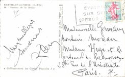 CPSM Chatillon auf den Seine-Quellen von Douix