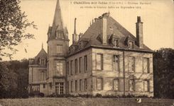 CPA Chatillon on the Seine Marmont Castle or resided General Joffre in September 1914