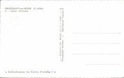 CPSM Chatillon on the Seine Church St Vorles