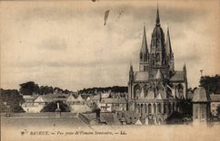 CPA Bayeux gesehen vom alten Seminar