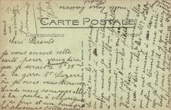 CPA Bayeux gesehen vom alten Seminar