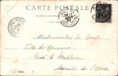 CPA Bayeux Haus von holzernem Street St Martin