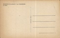 CPA Bayeux die Kathedrale