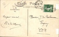 CPA Bayeux Tapestry of the Queen Mathilde Guillaume and his barons sat has a table