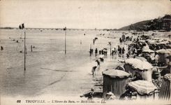CPA Trouville the hour of the bath