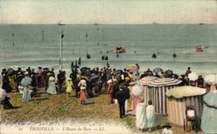 CPA Trouville the hour of the bath