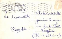 CPA Trouville the queen of the beaches boats of sin