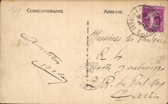 CPA Trouville the queen of the beaches Cancaniere and boards