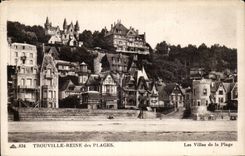CPA Trouville Queen of the beaches villas and the beach