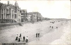 CPA Trouville villas and country cottages