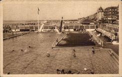 CPA Trouville Queen of the beaches the swimming pool