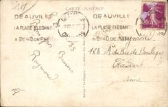 CPA Trouville the queen of the beaches baths