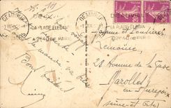 CPA Trouville Train station of Trouville Deauville