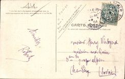 CPA Trouville View of the beach