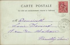 CPA Trouville the walk of the boards