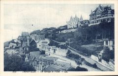 CPA Trouville a group of villas