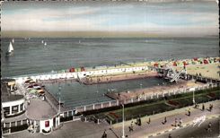 CPSM Trouville Deauville the swimming pool