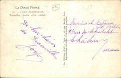 CPA Trouville Left a sailing ship