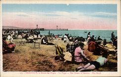 CPA Trouville Queen of the beaches the beach