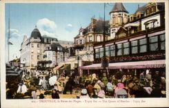 CPA Trouville the queen of the beaches Topsy bar
