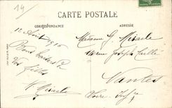 CPA Trouville the pier and the beach Lighthouse Lighthouse