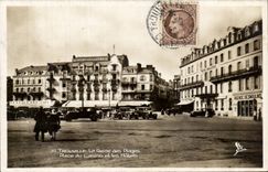 CPA Trouville the queen of the beaches Places casino and the hotels