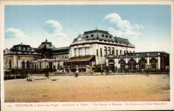 CPA Trouville the queen of the beaches the casino and Eden