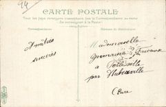 CPA Trouville View taken of the bridge of the Drums