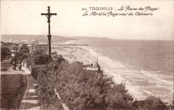 CPA Trouville the queen of the beaches sea and the beach seen of the martyrdom
