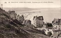 CPA Trouville the queen of the beaches Panorama taken of the road of Honfleur