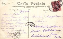 CPA Trouville black rocks