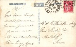 CPA Trouville Left the boat of Le Havre