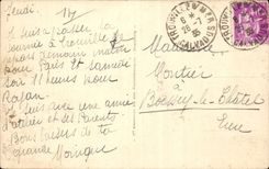 CPA Trouville View towards the beach