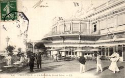 CPA Trouville the rotunda of the large living room