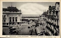 CPA Restoring Trouville the queen of the beaches of the casino and hotels