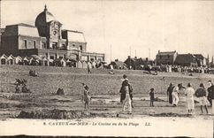 CPA Cayeux on Sea the casino seen of the beach