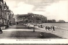 CPA Seas les Bains the esplanade and cliffs