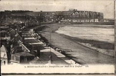 CPA Seas les Bains View on Seas and Treport