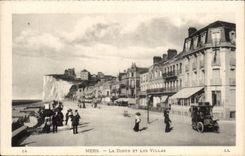 CPA Seas les Bains the dam and villas
