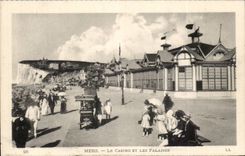 CPA Seas les Bains the casino and cliffs