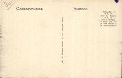 CPA Meere les Bains der Strand und die Klippe