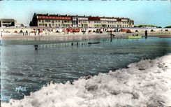 CPSM Fort Mayon the beach and the dam