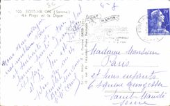 CPSM Fort Mayon the beach and the dam