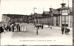 CPA Seas les Bains the casino and cliffs