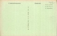 CPA Meere les Bains das Kasino und die Klippen