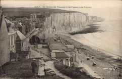 CPA Ault the way of the customs officers and the cliffs (Treport dimension)