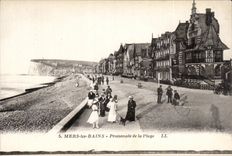 CPA Seas les Bains Walk of the beach